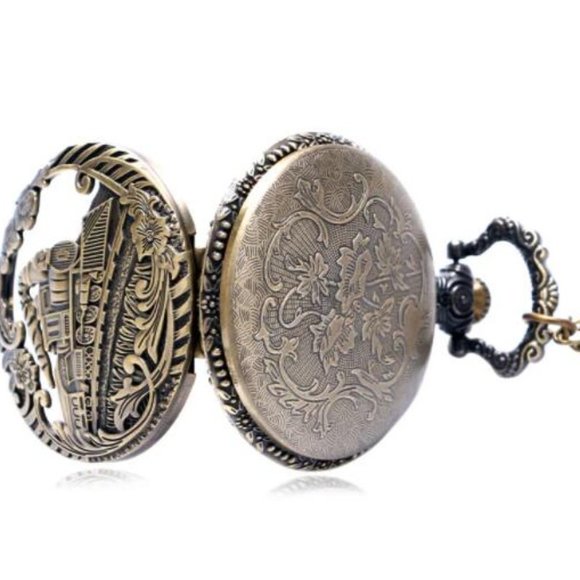 Train NEW Pocket Watch Locomotive Railway Little Prince - Picture 5 of 7